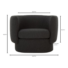 Koba Maya Black Chair - Ornate Home