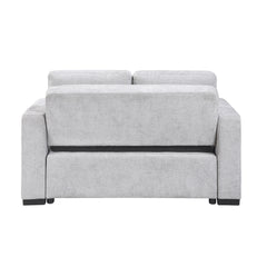 Koben Gray Convertible Loveseat With Pull-out Bed - Ornate Home