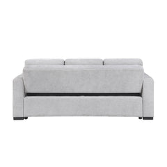 Koben Gray Convertible Sofa With Pull-out Bed - Ornate Home