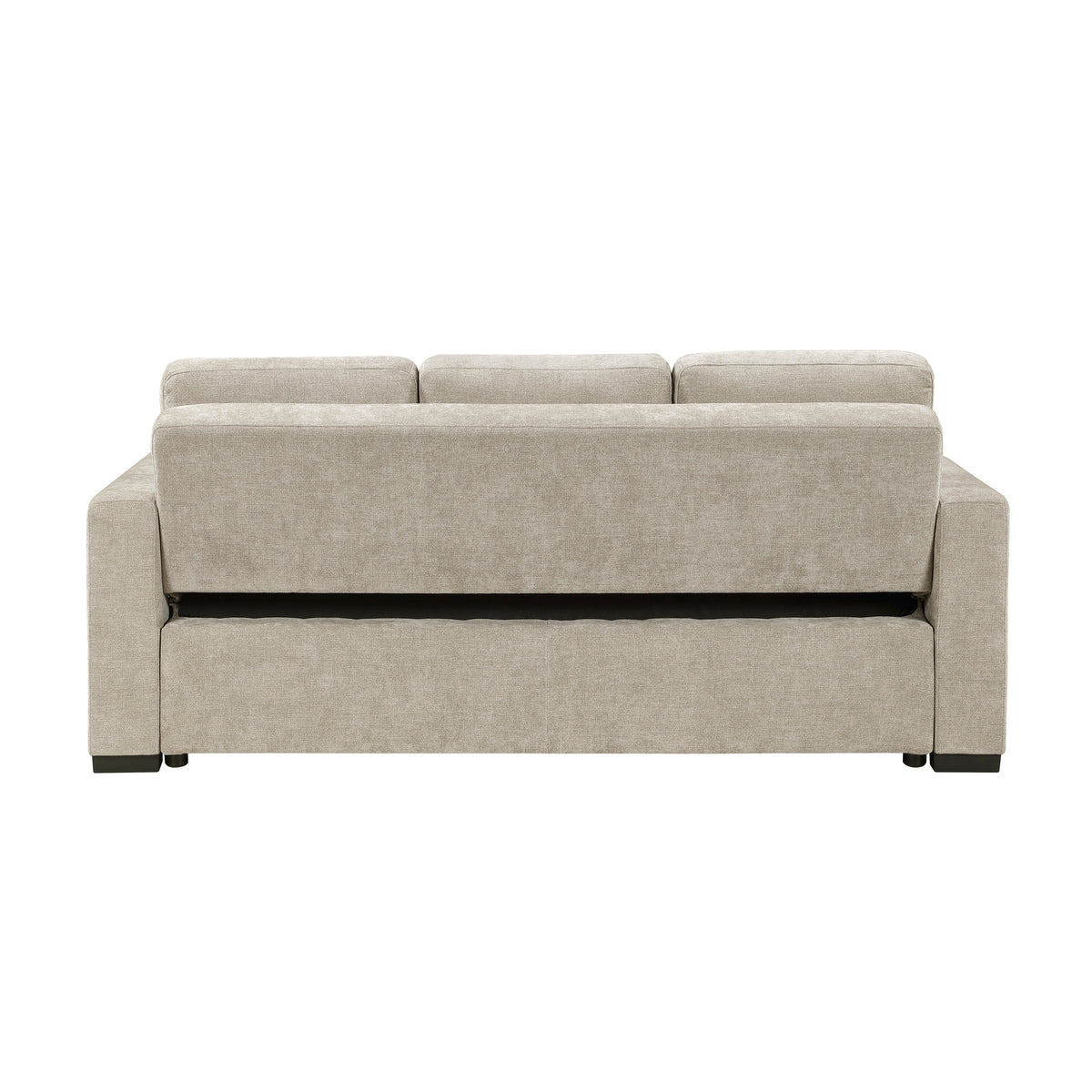 Koben Silver Convertible Sofa With Pull-out Bed - Ornate Home