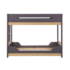 Koda Brown/Charcoal Twin Bunk Bed - Ornate Home