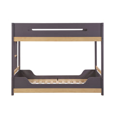 Koda Brown/Charcoal Twin Bunk Bed - Ornate Home