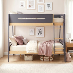Koda Brown Twin/Full Bunk Bed - Ornate Home