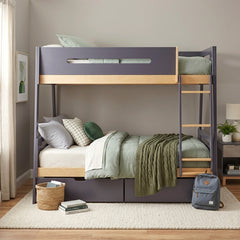 Koda Brown Twin/Full Bunk Bed - Ornate Home