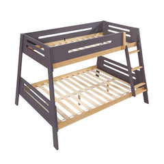 Koda Brown Twin/Full Bunk Bed - Ornate Home