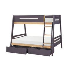 Koda Brown Twin/Full Bunk Bed - Ornate Home