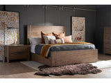 Koda Medium Brown Oak King Bed - Ornate Home