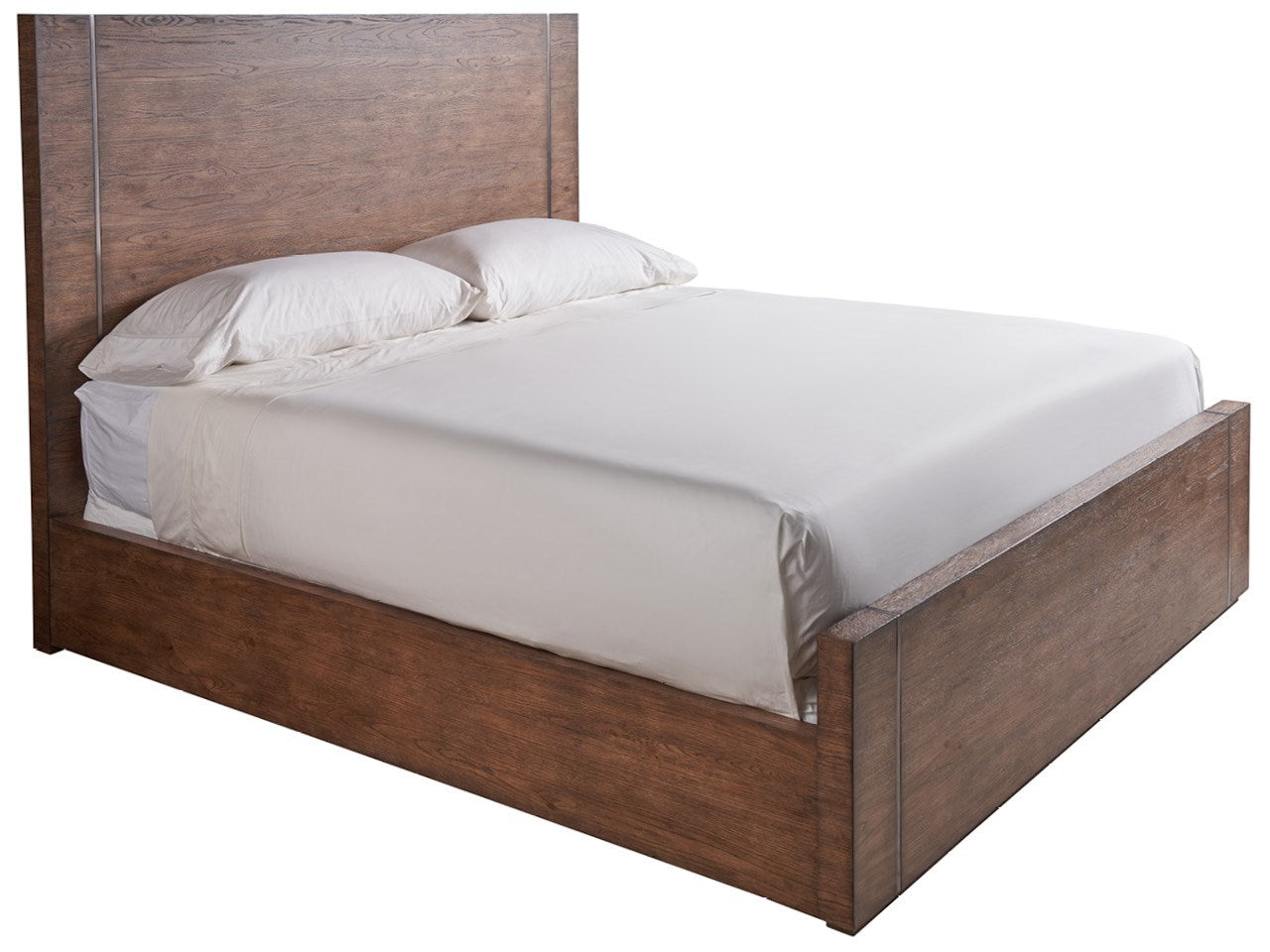 Koda Medium Brown Oak King Bed - Ornate Home