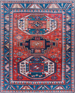 Kodiak Red&Blue Oriental Area Rug - Ornate Home