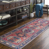 Kodiak Red&Blue Oriental Area Rug - Ornate Home