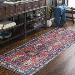Kodiak Red&Blue Oriental Area Rug - Ornate Home