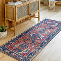 Kodiak Red&Blue Oriental Area Rug - Ornate Home