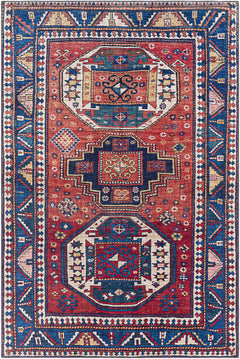 Kodiak Red&Blue Oriental Area Rug - Ornate Home