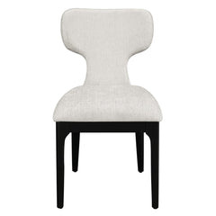 Koen Beige/Black Upholstered Side Chair (Set of 2) - Ornate Home