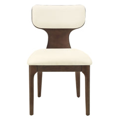 Koen Beige/Brown Oak Side Chair (Set of 2) - Ornate Home