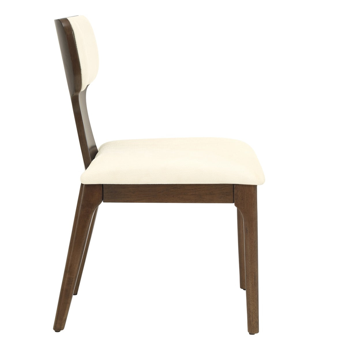 Koen Beige/Brown Oak Side Chair (Set of 2) - Ornate Home