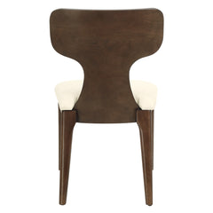 Koen Beige/Brown Oak Side Chair (Set of 2) - Ornate Home