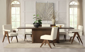 Koen Brown Oak Dining Table - Ornate Home