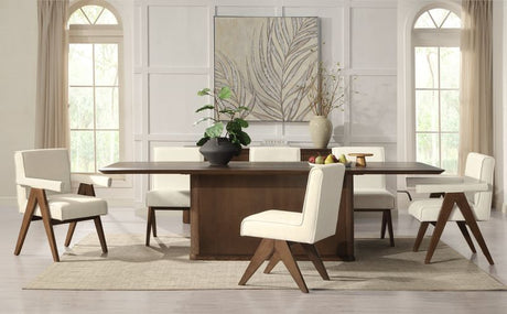 Koen Brown Oak Dining Table - Ornate Home