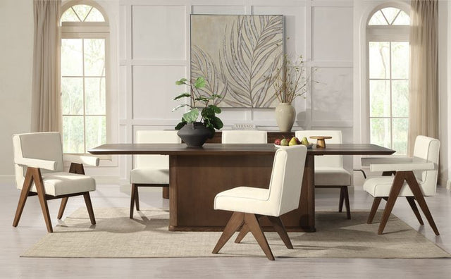 Koen Brown Oak Dining Table - Ornate Home