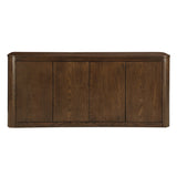 Koen Brown Oak Server - Ornate Home