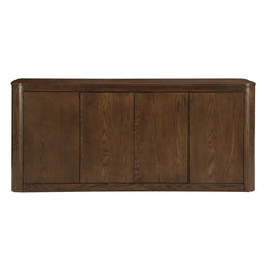 Koen Brown Oak Server - Ornate Home