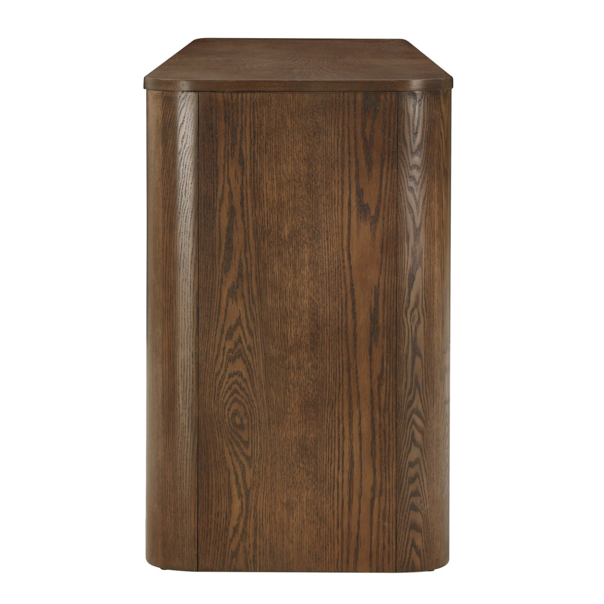 Koen Brown Oak Server - Ornate Home