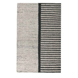 Kofu Stripe Natural/Black Rug - Ornate Home