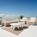 Kogur White Side Table