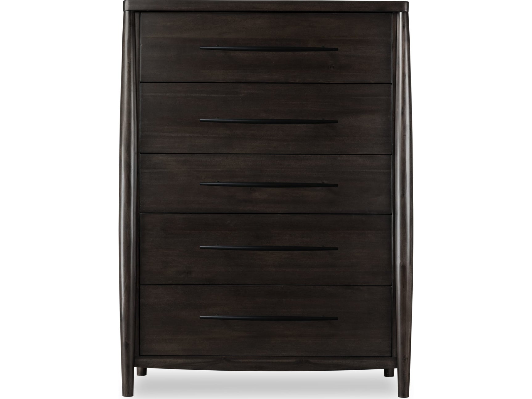 Koko Minx Five Drawer Acacia Wood Chest - Ornate Home