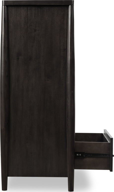 Koko Minx Five Drawer Acacia Wood Chest - Ornate Home