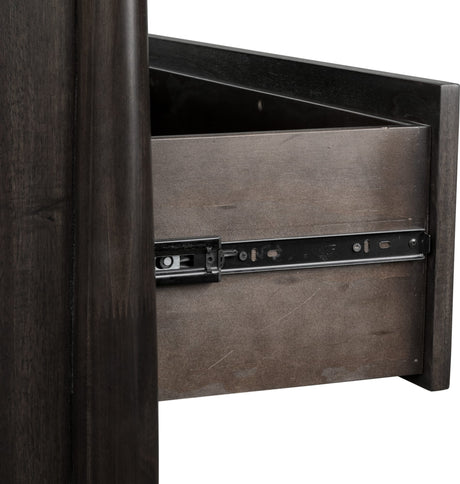 Koko Minx Five Drawer Acacia Wood Chest - Ornate Home