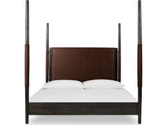 Koko Minx King Upholstered Poster Bed - Ornate Home
