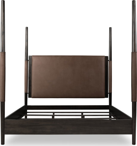 Koko Minx King Upholstered Poster Bed - Ornate Home