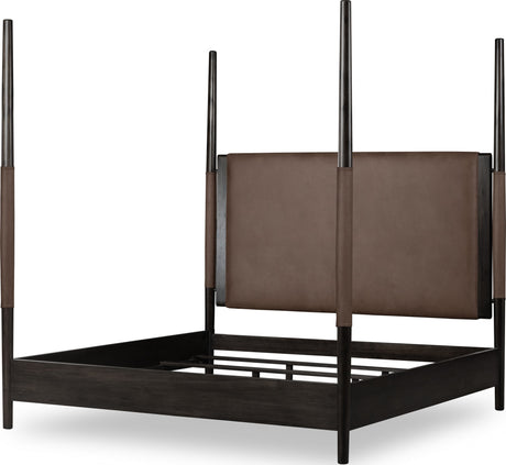 Koko Minx King Upholstered Poster Bed - Ornate Home