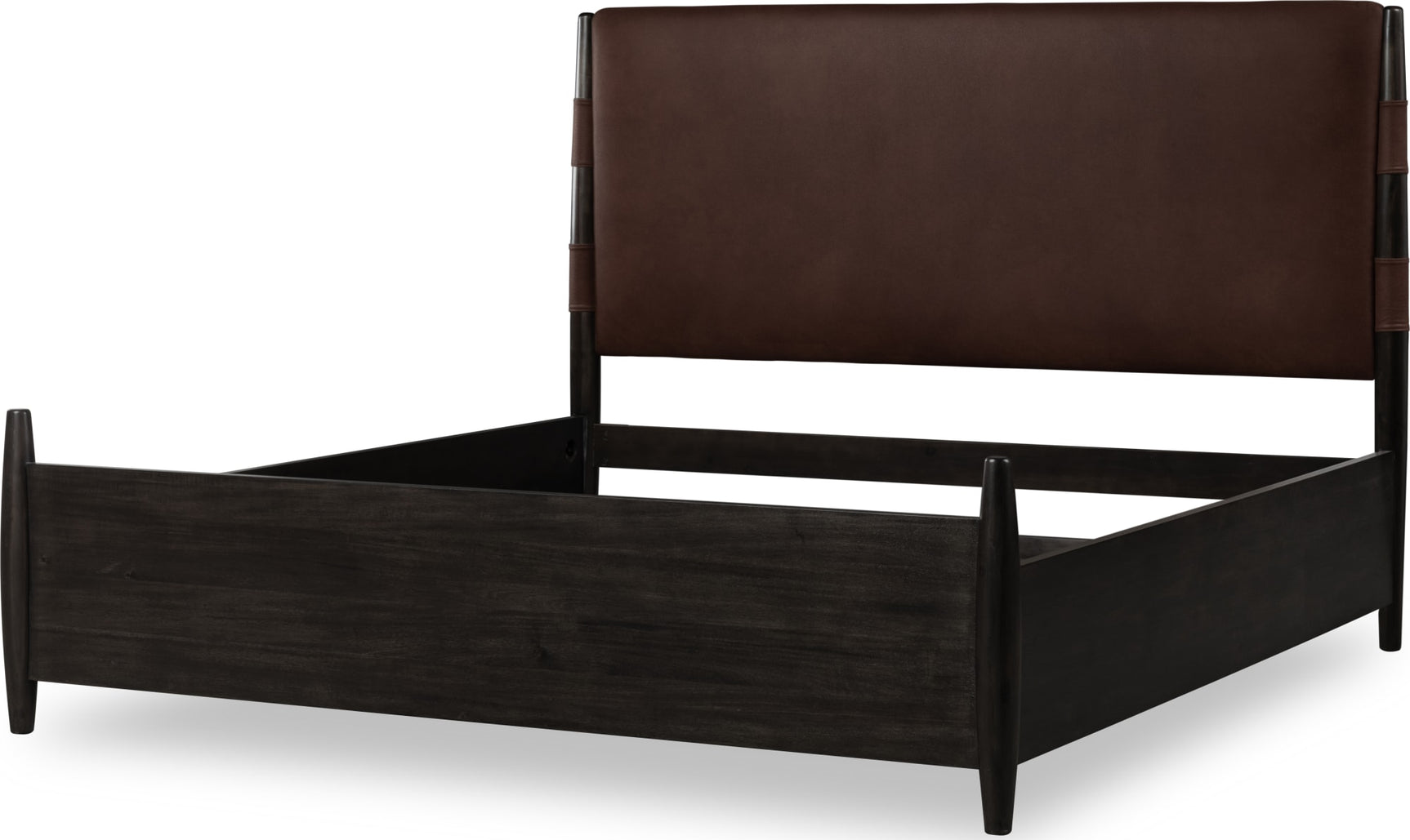 Koko Minx Queen Upholstered Panel Bed - Ornate Home