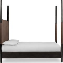 Koko Minx Queen Upholstered Poster Bed - Ornate Home
