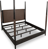 Koko Minx Queen Upholstered Poster Bed - Ornate Home