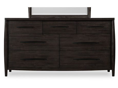 Koko Minx Seven Drawer Acacia Wood Dresser - Ornate Home