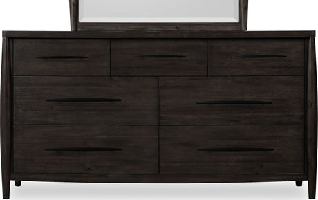 Koko Minx Seven Drawer Acacia Wood Dresser - Ornate Home