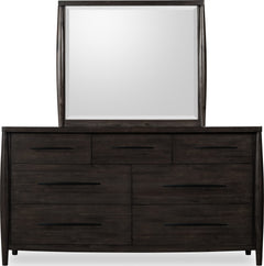 Koko Minx Seven Drawer Acacia Wood Dresser - Ornate Home