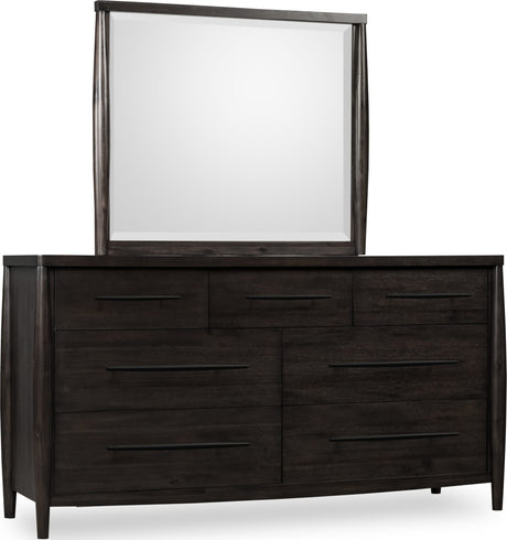 Koko Minx Seven Drawer Acacia Wood Dresser - Ornate Home