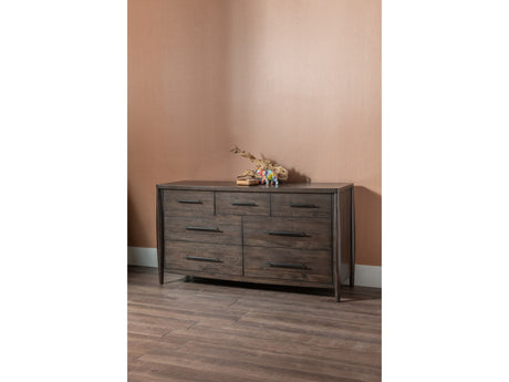 Koko Minx Seven Drawer Acacia Wood Dresser - Ornate Home