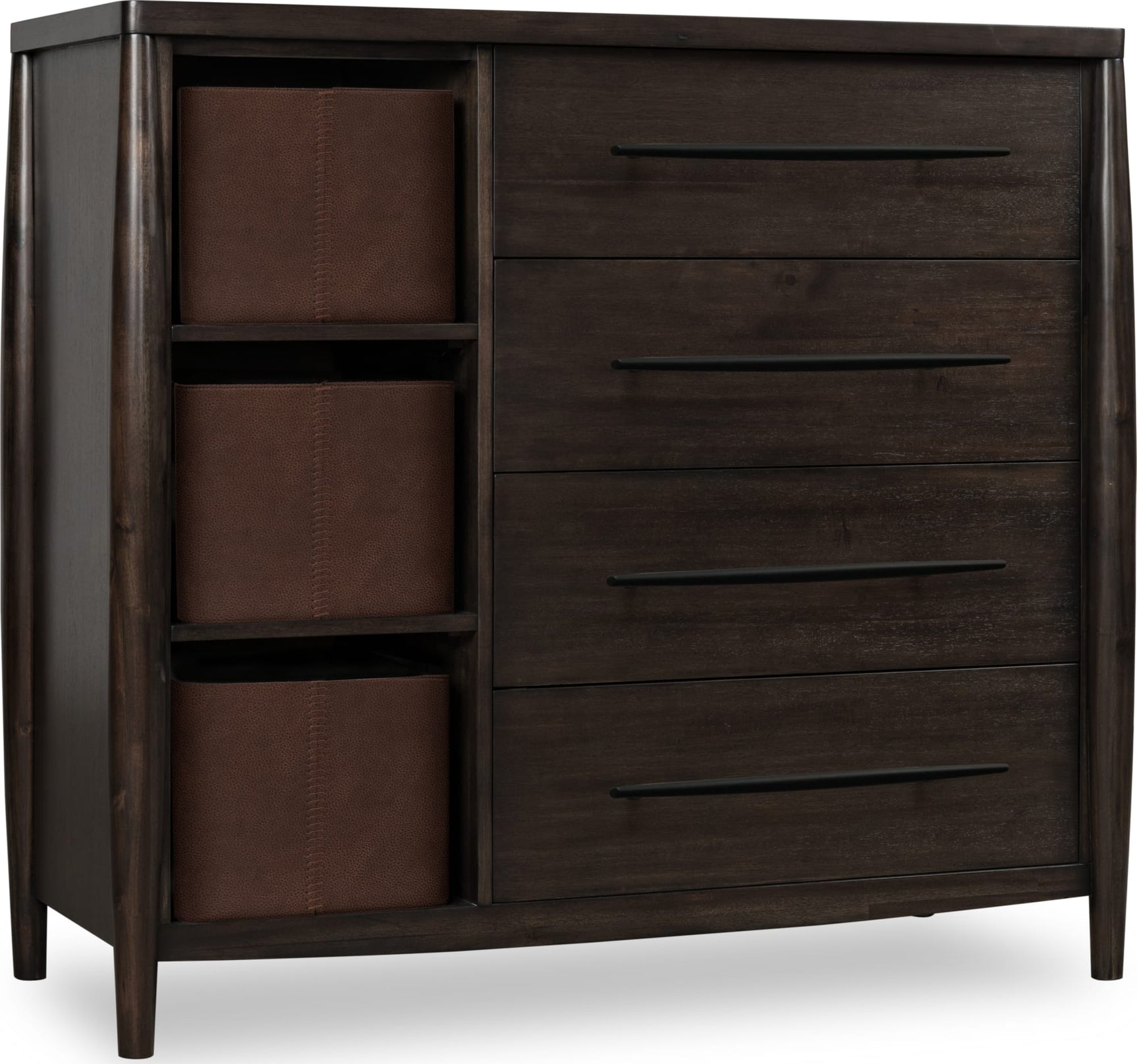 Koko Minx Sweater Chest with Storage Bins - Ornate Home