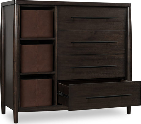 Koko Minx Sweater Chest with Storage Bins - Ornate Home