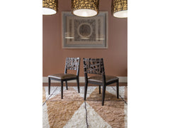 Koko Minx Synthetic Leather Dining Chair (Set of 2) - Ornate Home