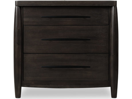 Koko Minx Three Drawer Nightstand with Cord Management - Ornate Home