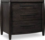 Koko Minx Three Drawer Nightstand with Cord Management - Ornate Home