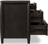 Koko Minx Three Drawer Nightstand with Cord Management - Ornate Home