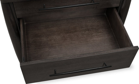 Koko Minx Three Drawer Nightstand with Cord Management - Ornate Home